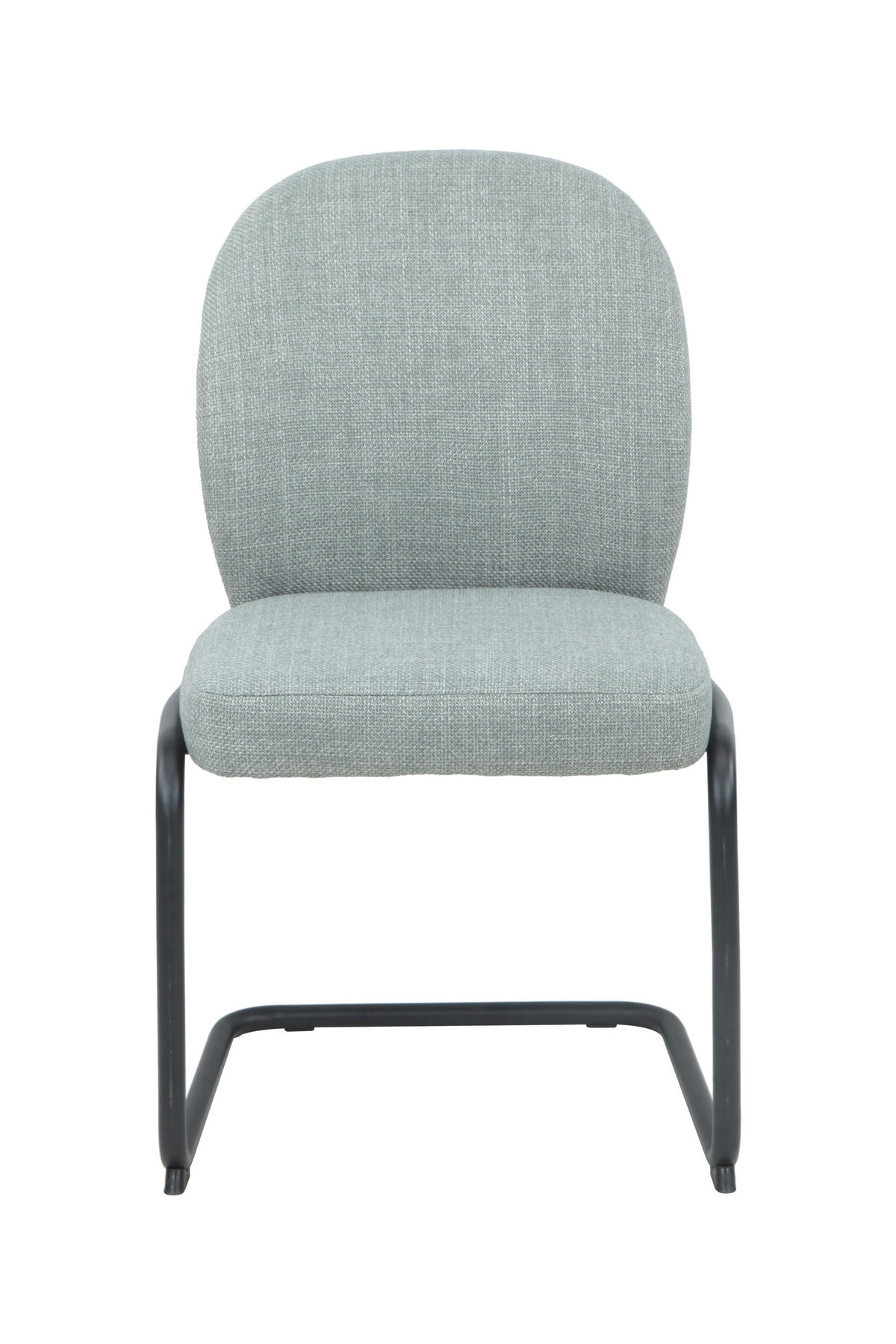 SCHWINGSTUHL-SET 2 Stück Stoffauswahl, erweiterbar Webstoff  - Schwarz/Mintgrün, MODERN, Textil/Metall (53/90/62cm) - MID.YOU