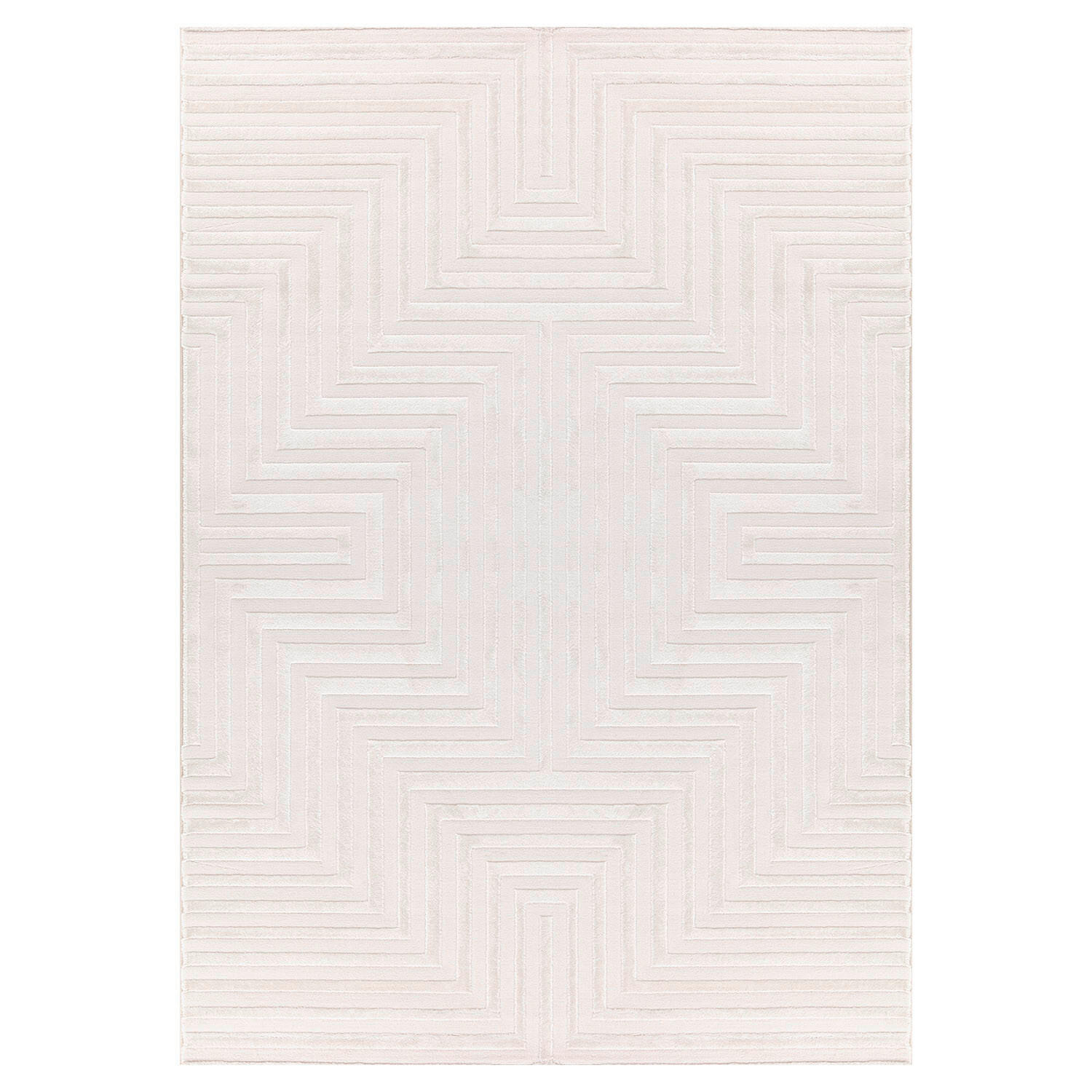 WEBTEPPICH 80/150 cm Sahara Creme  - Creme, Design, Textil (80/150cm) - Novel