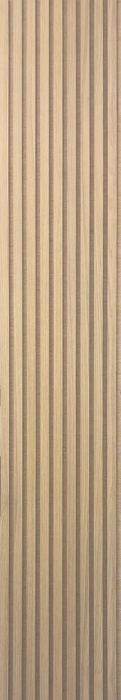AKUSTIKPANEEL Economico Eichefarben 240/38/1,65 cm  - Eichefarben, Basics, Holzwerkstoff/Kunststoff (240/38/1,65cm)