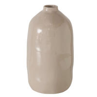 VASE  - Beige, Basics, Keramik (13/25cm) - Ambia Home