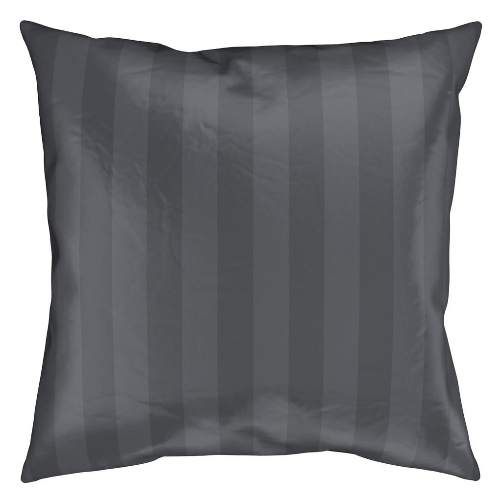 Thumbnail - Novel Bettwäsche Dobby, Anthrazit, Textil, Streifen, 200x200 cm, Oeko-Tex® Standard 100, atmungsaktiv, hautfreundlich, s...