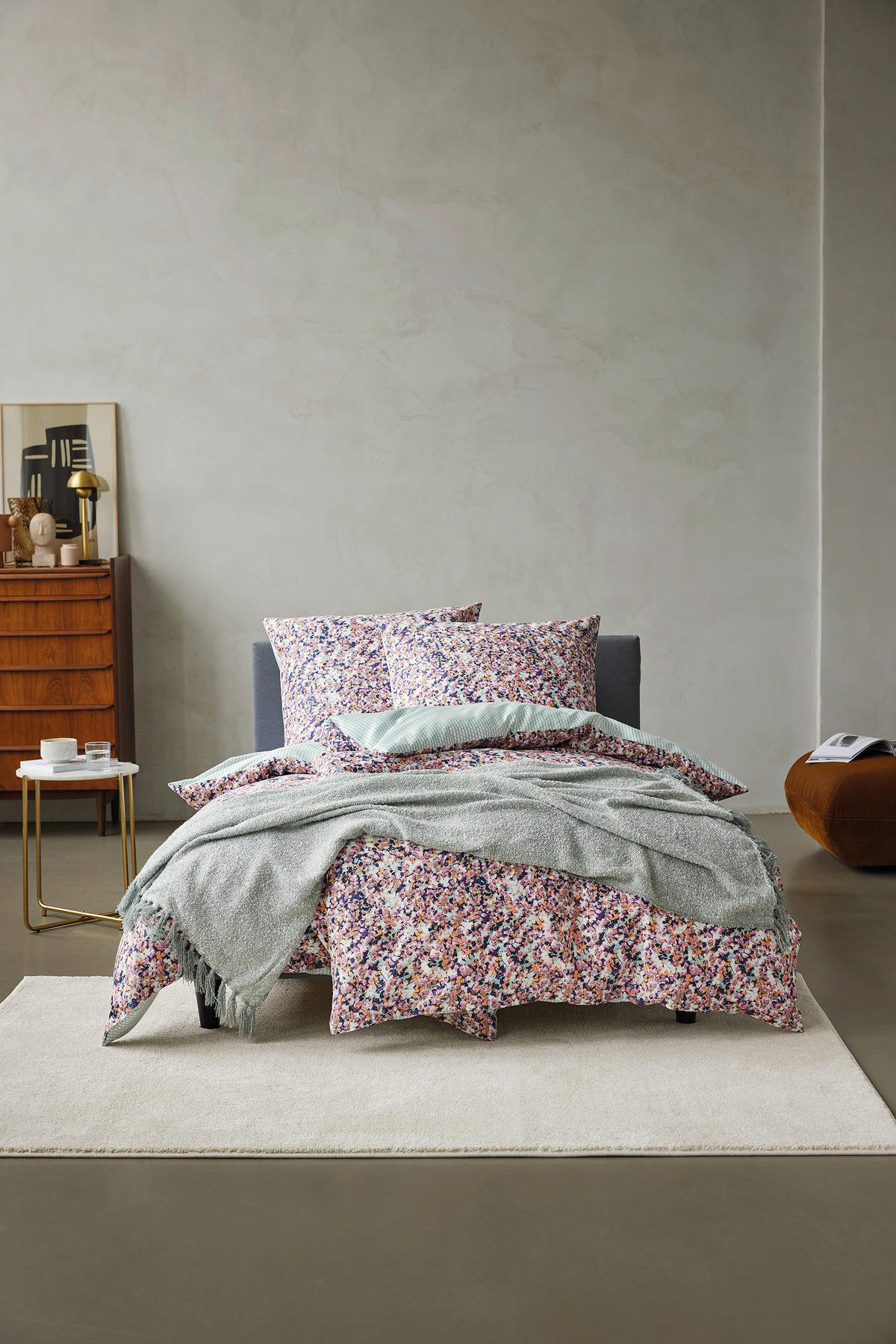 BETTWÄSCHE E-Dima Satin 155/220 cm  - Multicolor, Basics, Textil (155/220cm) - Esprit