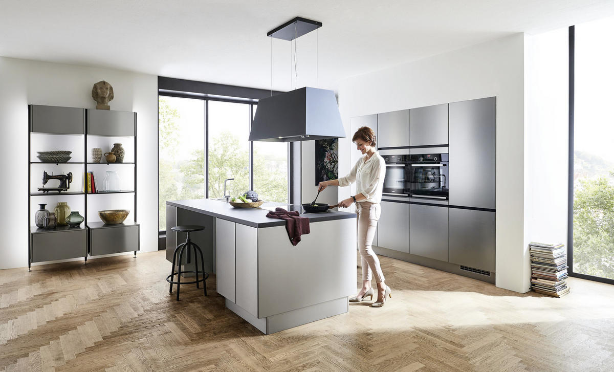 EINBAUKÜCHE 808  - Design, Holzwerkstoff - Celina