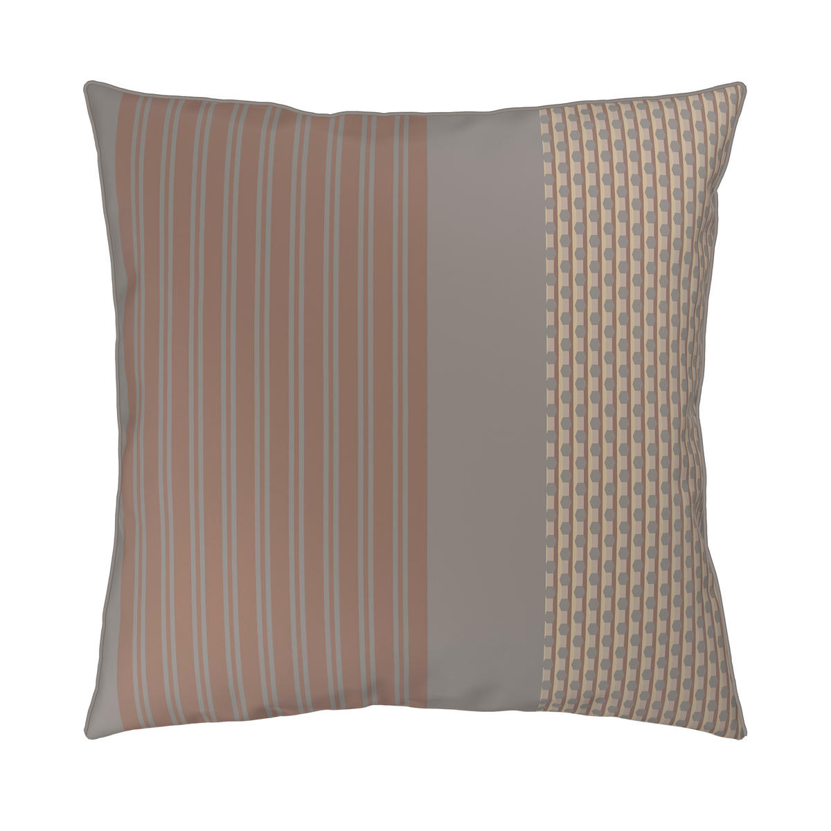 WENDEBETTWÄSCHE 3-teilig Satin 200/200 cm  - Grau, Textil (200/200cm) - Dieter Knoll
