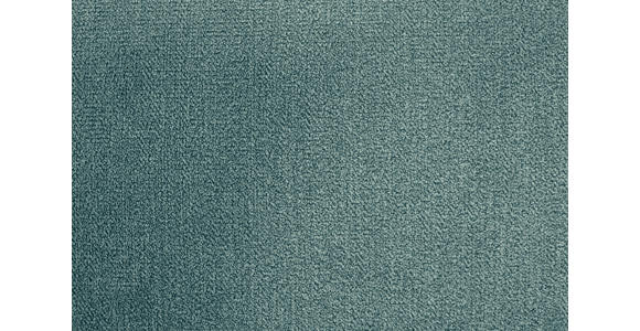 ECKSOFA Petrol Velours  - Petrol/Schwarz, KONVENTIONELL, Kunststoff/Textil (298/168cm) - Carryhome