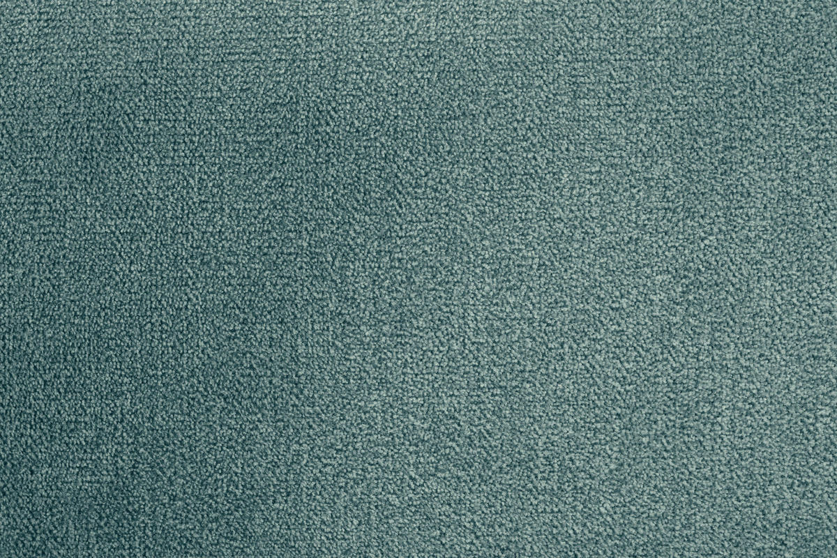 ECKSOFA in Velours Petrol  - Petrol/Schwarz, Konventionell, Kunststoff/Textil (298/168cm) - Carryhome