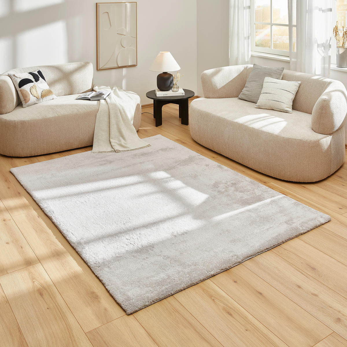 WEBTEPPICH 120/170 cm Limone Chromfarben  - Chromfarben, Basics, Textil (120/170cm) - Novel