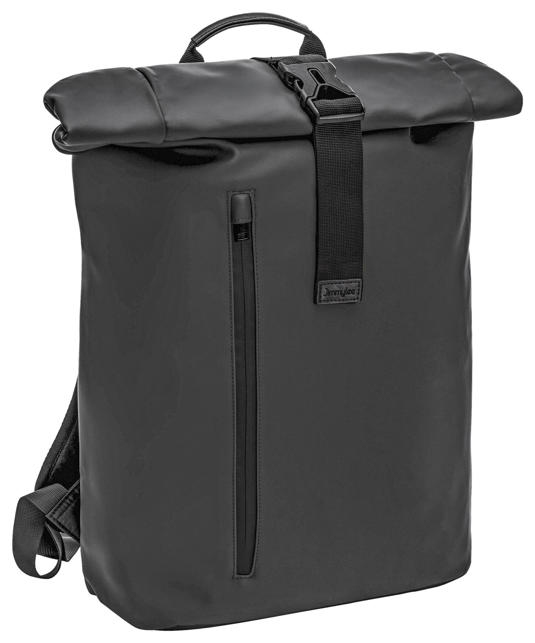 WICKELRUCKSACK Soft Touch  - Schwarz, Basics, Textil (60/38/15cm) - Jimmylee