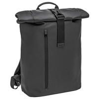 WICKELRUCKSACK Soft Touch  - Schwarz, Basics, Textil (60/38/15cm) - Jimmylee