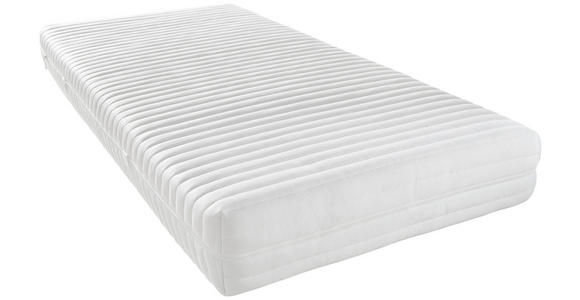 KALTSCHAUMMATRATZE 90/190 cm Höhe ca. 20 cm  - Weiß, Basics, Textil (90/190cm) - Sleeptex