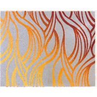 BIDET-VORLEGER Orange 50/60 cm  - Orange, Design, Kunststoff/Textil (50/60cm) - Grund