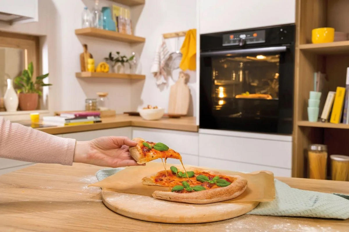BACKOFENSET BSET015DG  - Schwarz, Basics, Glas/Kunststoff (59,5/59,5/56,4cm) - Gorenje