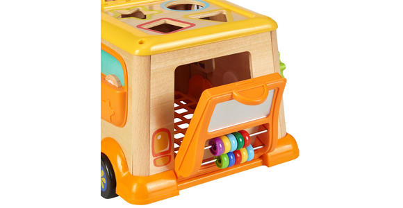 MOTORIKSPIEL - Gelb/Multicolor, Basics, Holz/Holzwerkstoff (25,6/21,1/19,5cm) - My Baby Lou