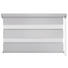 DUOROLLO halbtransparent 140/160 cm - Weiß/Grau, Basics, Textil (140/160cm) DUOROLLO halbtransparent 140/160 cm - Weiß/Grau, Basics, Textil (140/160cm)