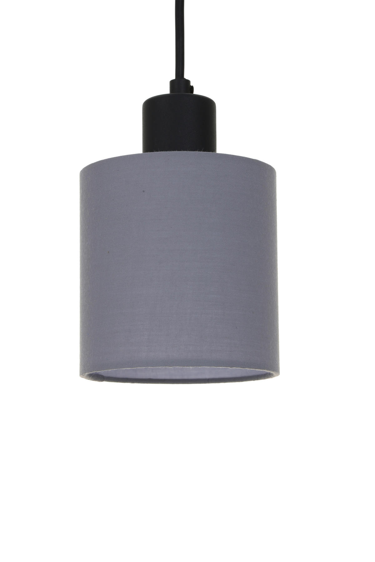 HÄNGELEUCHTE 25,5/120 cm    - Beige/Schwarz, Trend, Textil/Metall (25,5/120cm) - Novel
