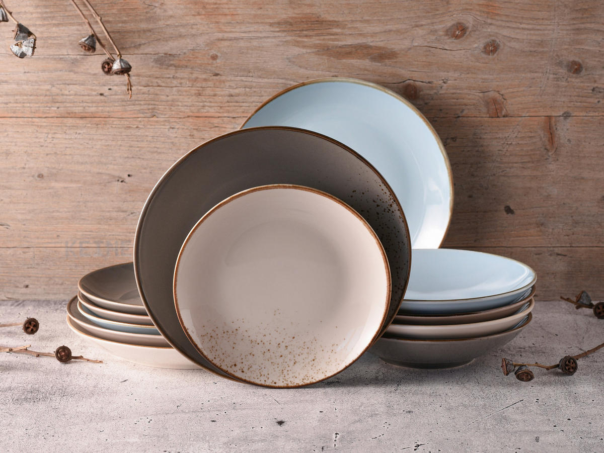 Creatable KOMBISERVICE 12-teilig NATURE nur online ➤ NORDIC STYLE COLLECTION jetzt