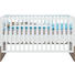 GITTERBETT Nordic Star Braun, Weiß - Braun/Weiß (70/140cm) - Roba