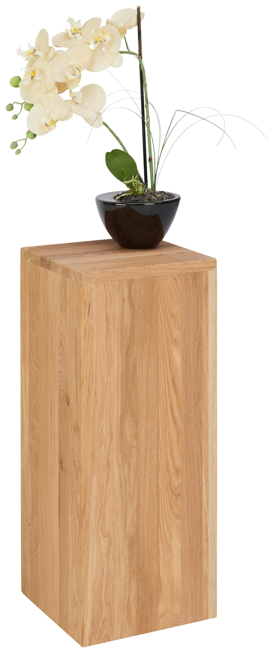 BLUMENSTÄNDER in Holz 25/25/60 cm  - Eichefarben, Natur, Holz (25/25/60cm) - Linea Natura