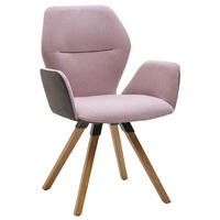 ARMLEHNSTUHL  in Mikrofaser  - Wildeiche/Anthrazit, Design, Holz/Textil (62/91/59cm) - Valnatura