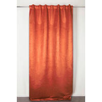 FERTIGVORHANG  blickdicht   140/280 cm  - Rotorange, Basics, Textil (140/280cm)