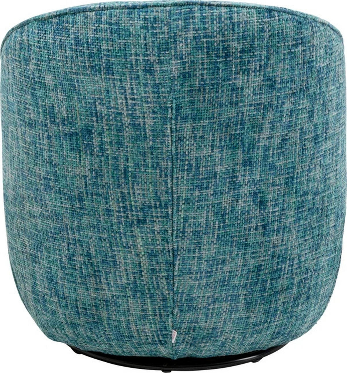 SESSEL in Struktur Hellblau  - Schwarz/Hellblau, Basics, Textil/Metall (76/81/82cm) - Kare-Design