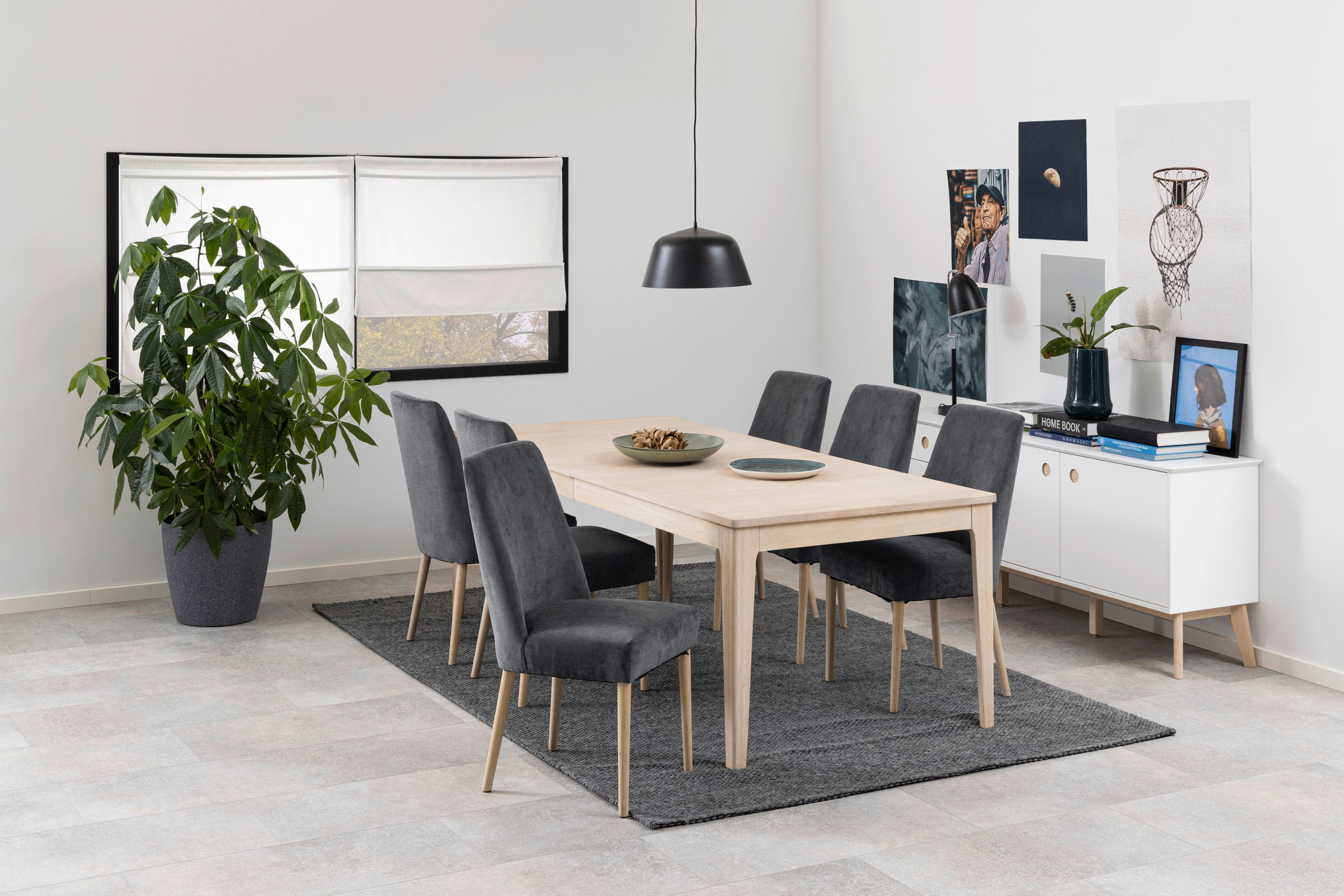 ESSTISCH in Holz 220/100/75 cm  - Eichefarben, MODERN, Holz (220/100/75cm) - MID.YOU