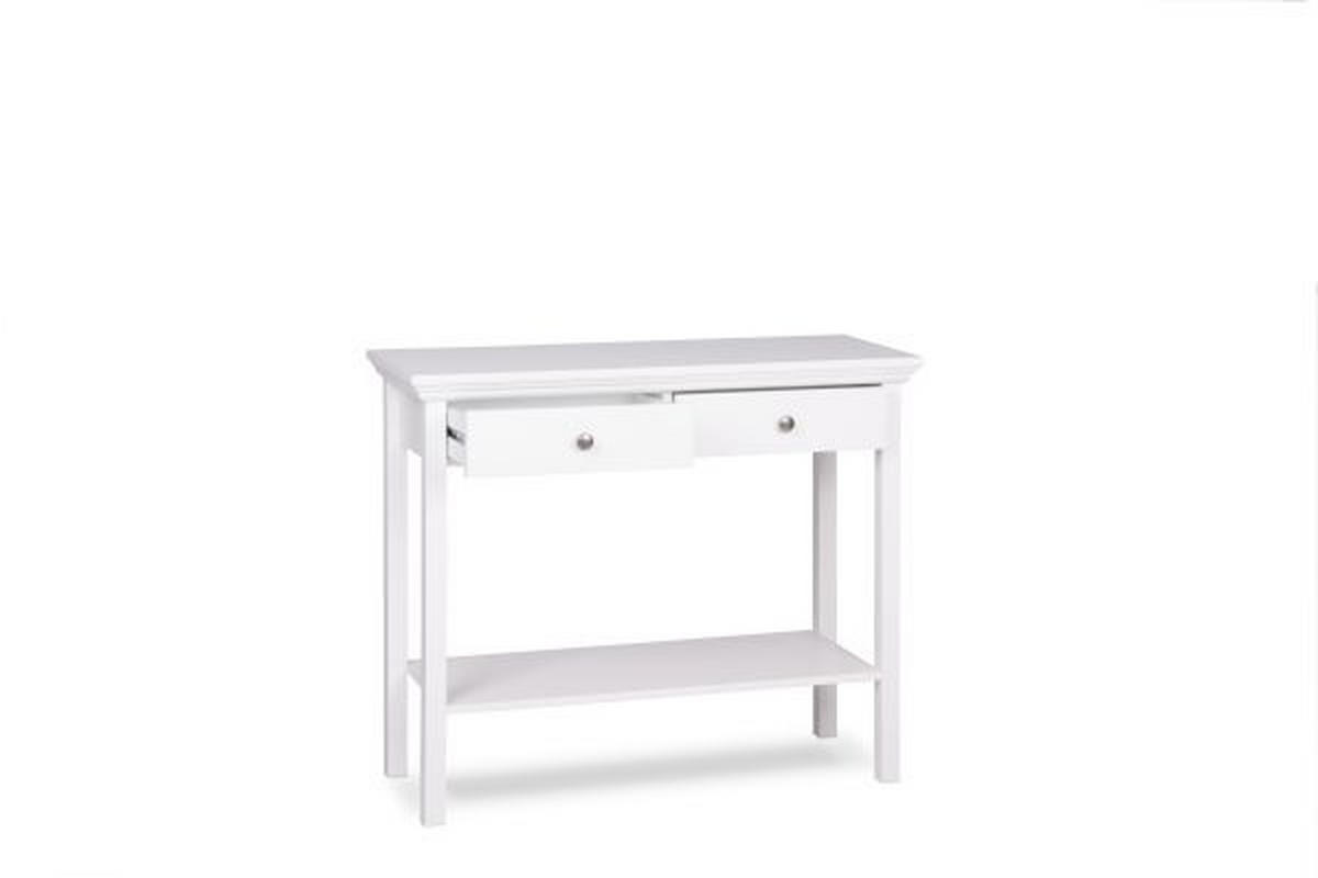 KONZOLA   90/75/35 cm   bijela  drvni materijal  - bijela, Lifestyle, drvni materijal (90/75/35cm) - Landscape