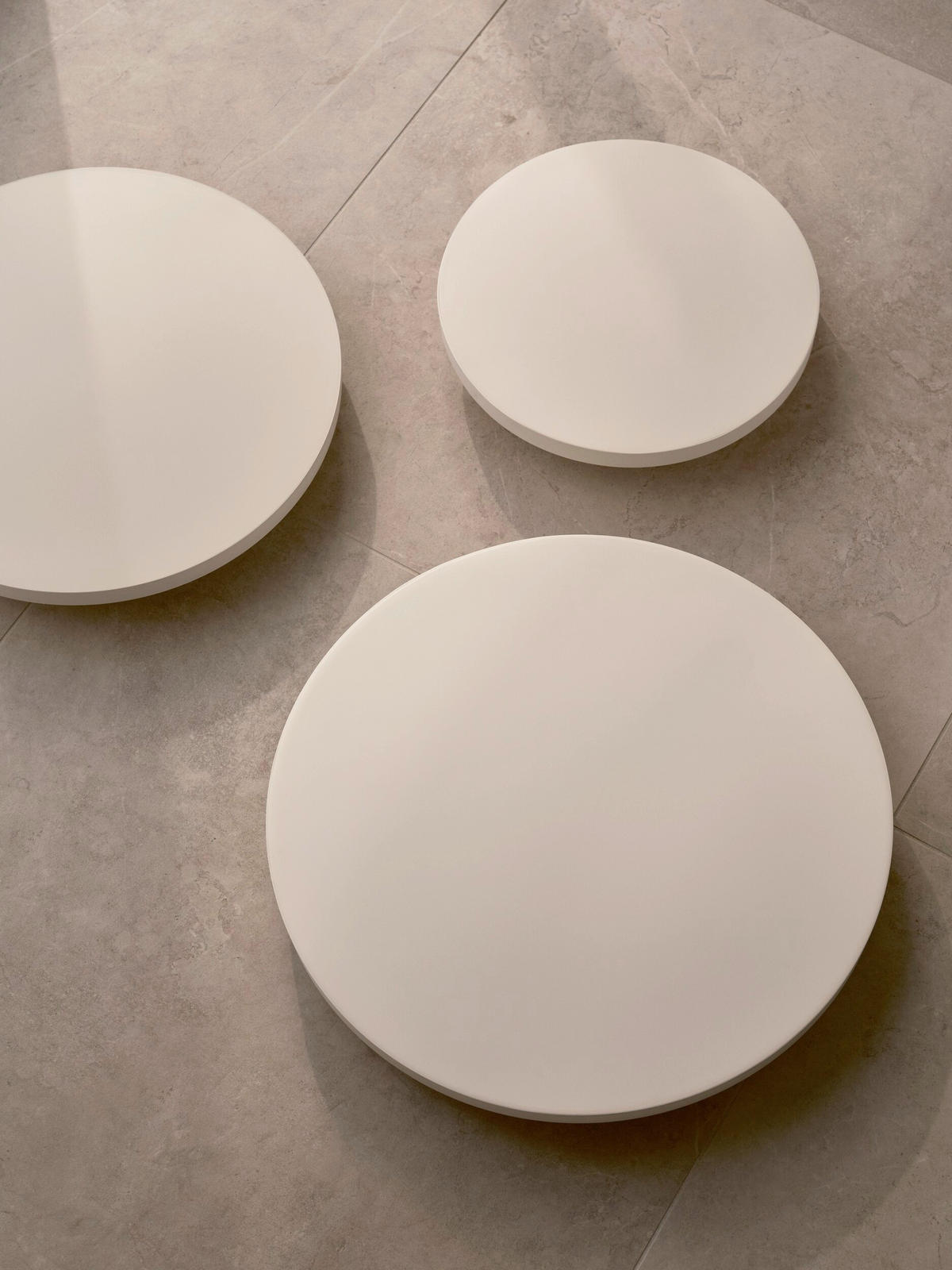 LED-DECKENLEUCHTE Serenova 28/6,5 cm   - Weiß, Design, Kunststoff (28/6,5cm) - Nordlux