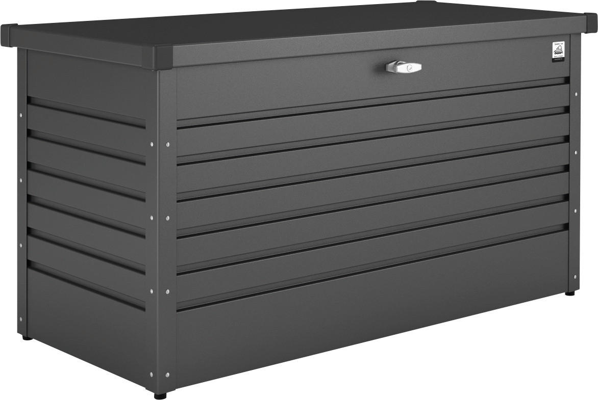  KISSENBOX 160/83/79 cm Metall Dunkelgrau  - Dunkelgrau, Basics, Metall (160/83/79cm) - Biohort