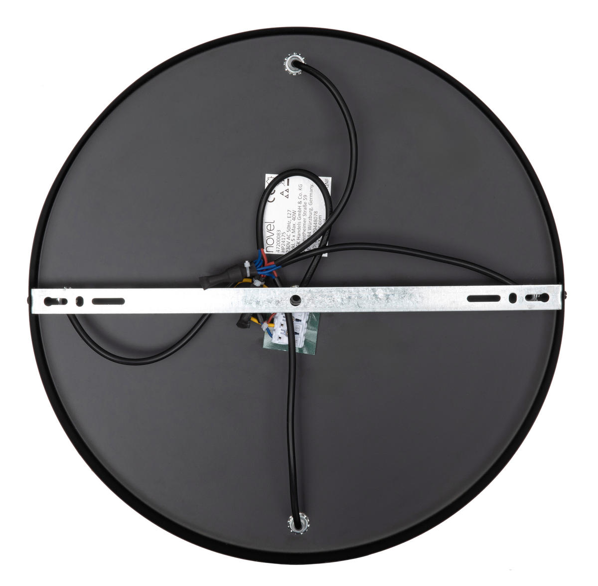 HÄNGELEUCHTE 62/135 cm  - Bernsteinfarben, Trend, Glas/Metall (62/135cm) - Novel