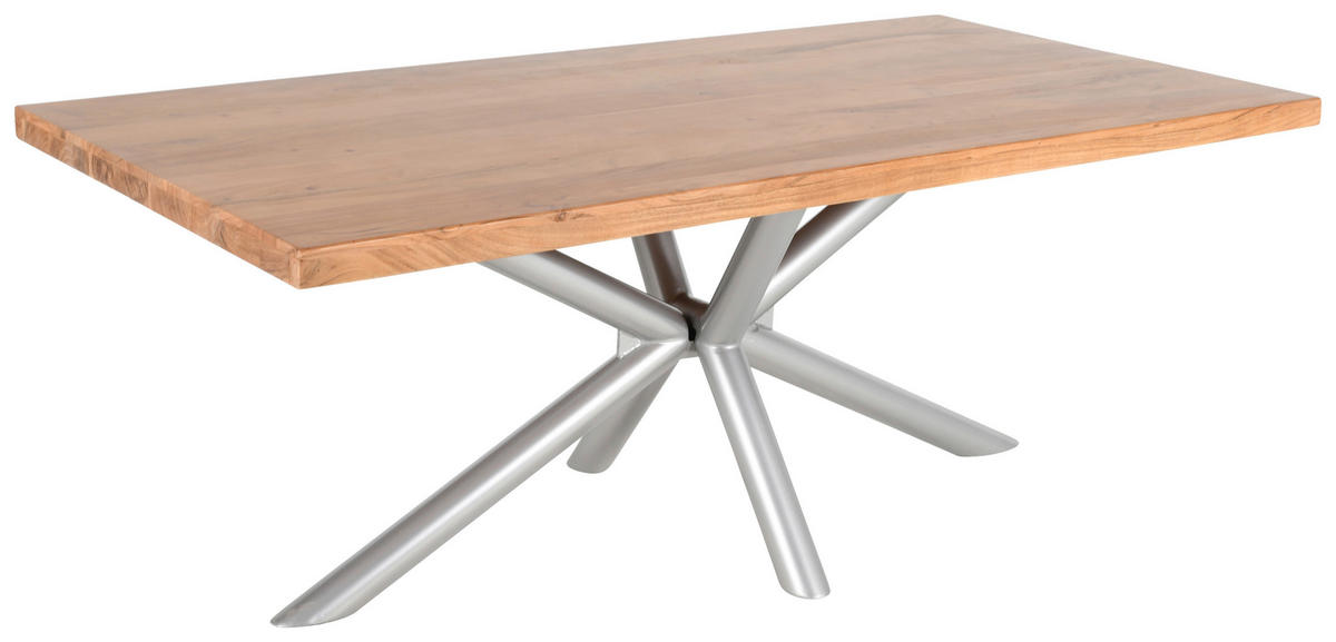 TISCHPLATTE in Holz 160/90/5,5 cm   - Akaziefarben, MODERN, Holz (160/90/5,5cm) - Boxxx