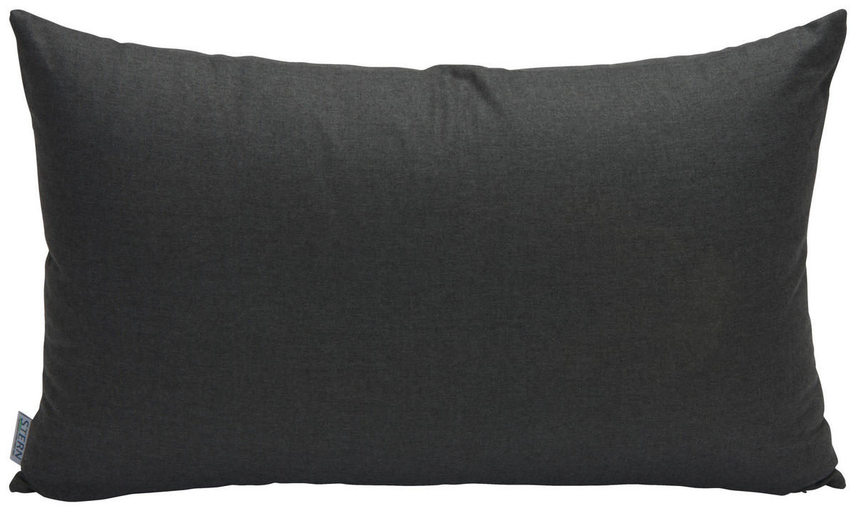 LOUNGEKISSEN   - Schieferfarben/Grau, Design, Textil (46/75cm) - Stern