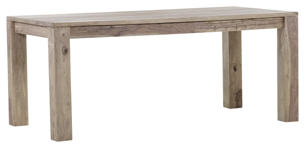 JEDÁLENSKÝ STÔL, indický palisander, prírodná farba, 180/90/77 cm - prírodná farba, Lifestyle, drevo (180/90/77cm) - Landscape
