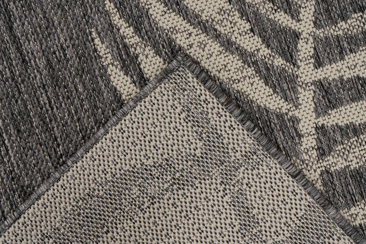 KÜLTÉRI SZŐNYEG   - ezüst, Basics, műanyag/textil (80/150cm)