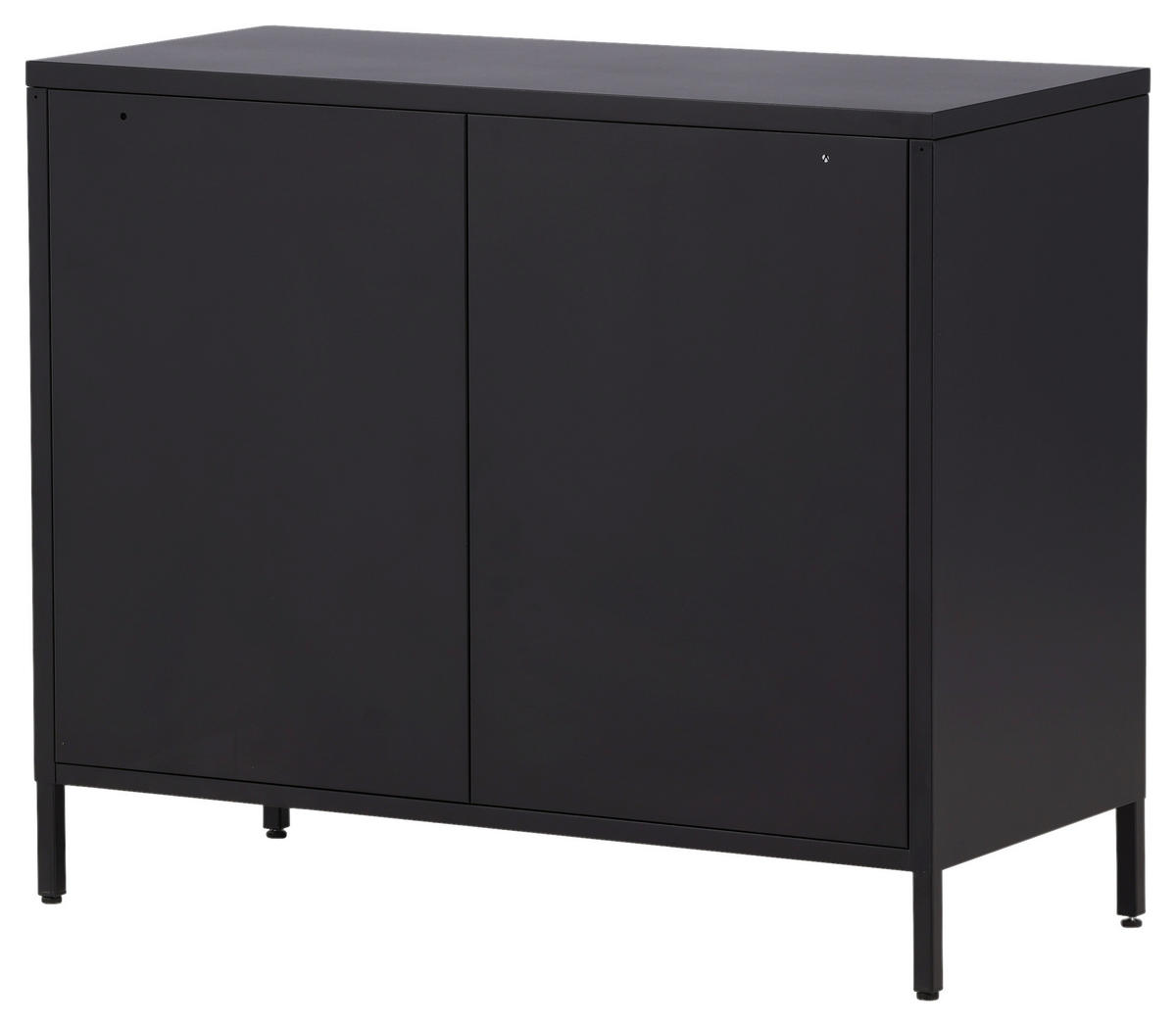 SIDEBOARD  in 90/75/40 cm  - Schwarz, Design, Metall (90/75/40cm) - Livetastic