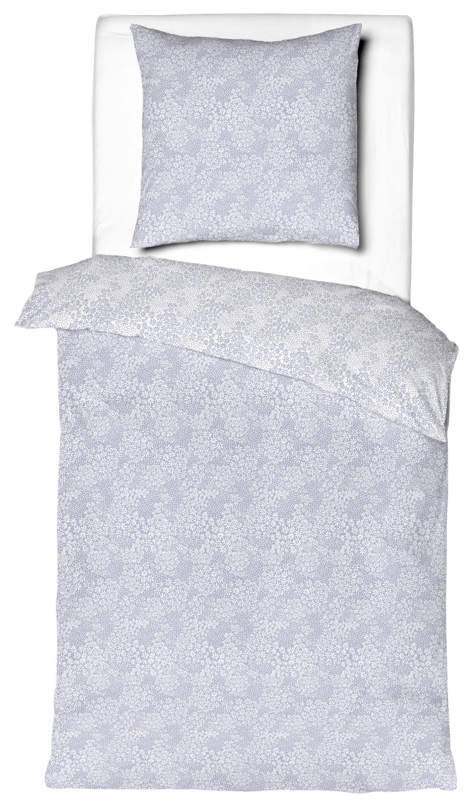 BETTWÄSCHESET Renforcé 160/210 cm  65 cm/100 cm  - Pastellblau, Basics, Textil (160/210cm) - Novel