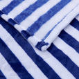 WOHNDECKE 130/170 cm  - Blau/Ecru, Basics, Textil (130/170cm) - Novel