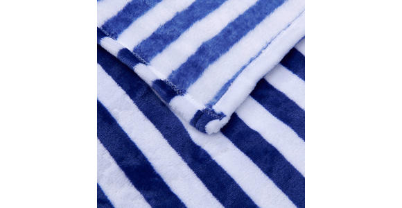 WOHNDECKE 130/170 cm  - Blau/Ecru, Basics, Textil (130/170cm) - Novel