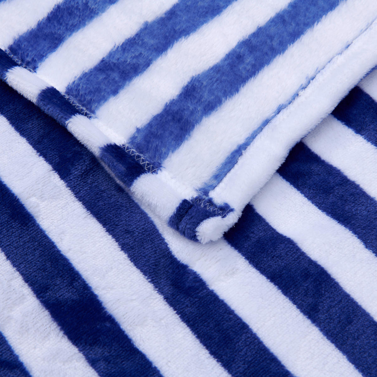 WOHNDECKE 130/170 cm  - Blau/Ecru, Basics, Textil (130/170cm) - Novel