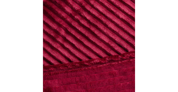 PLAID CORD 150/200 cm  - Bordeaux, Basics, Textil (150/200cm) - Novel