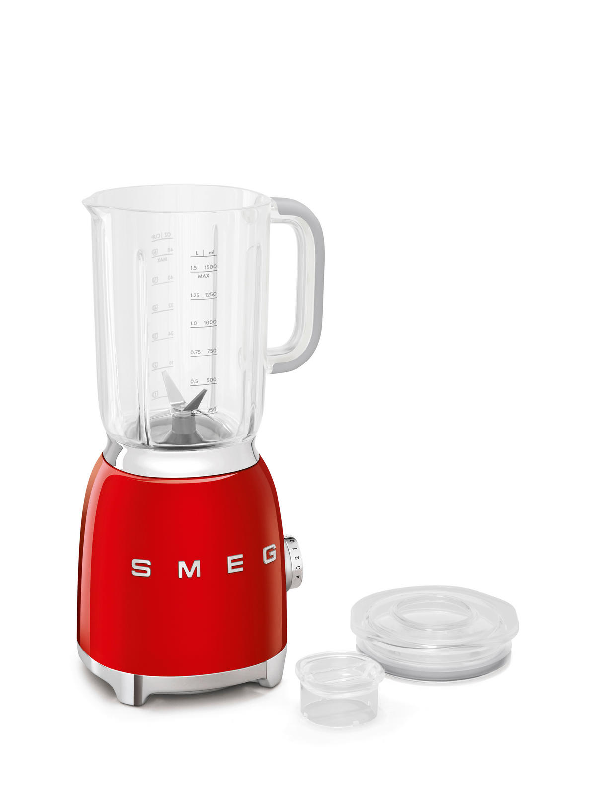 STANDMIXER 50's Style  - Rot, Trend, Metall (19.7/39.7/16.3cm) - SMEG
