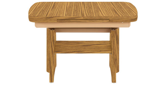 COUCHTISCH Eiche furniert 90-130,5/65/56-75 cm rechteckig Eichefarben  - Eichefarben, KONVENTIONELL, Holz (90-130,5/65/56-75cm) - Venda