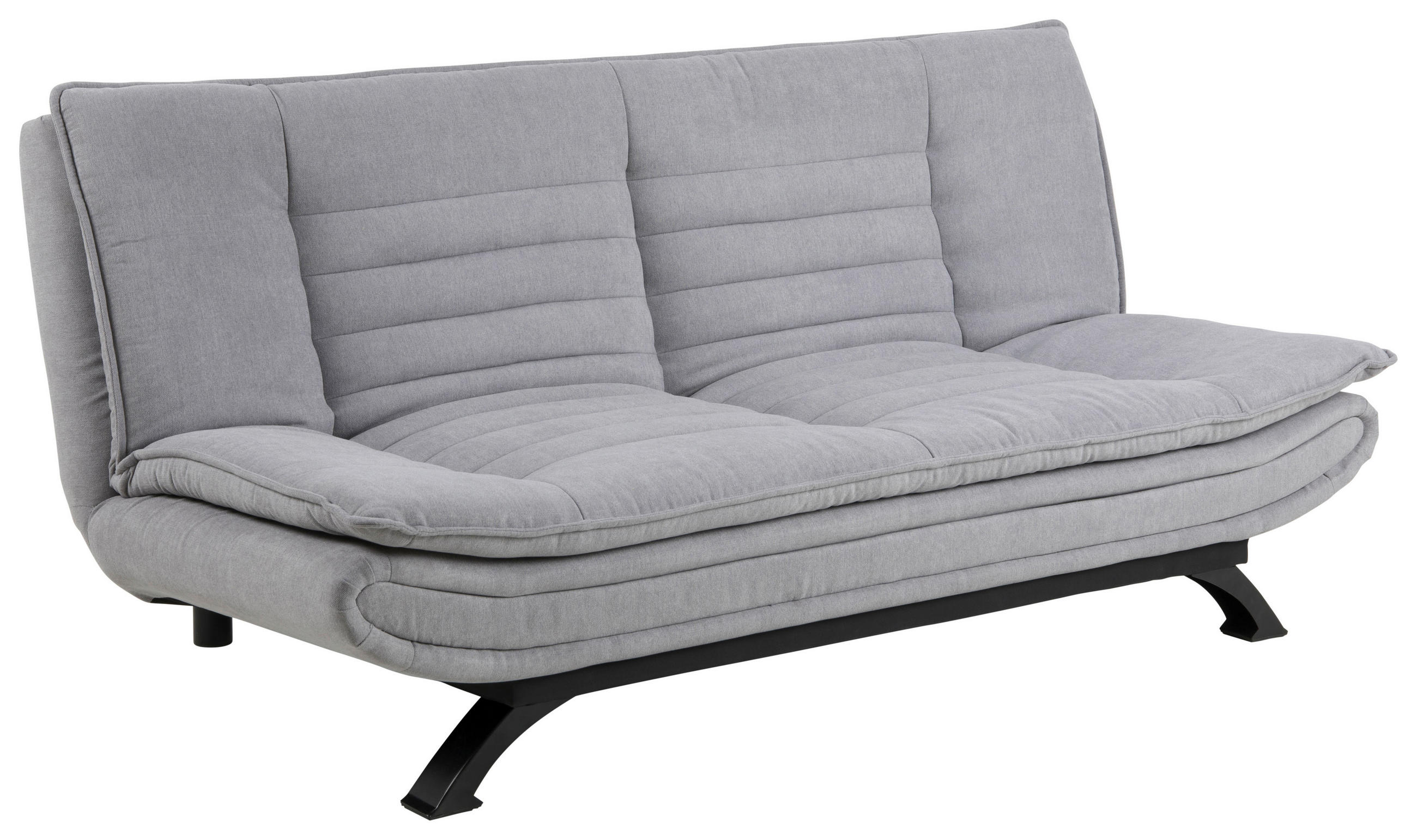 Carryhome ROZKLÁDACÍ POHOVKA, textil, světle šedá
