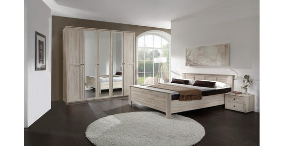 SCHLAFZIMMER in Eichefarben - Eichefarben, LIFESTYLE, Holzwerkstoff (180/200cm) - Cantus