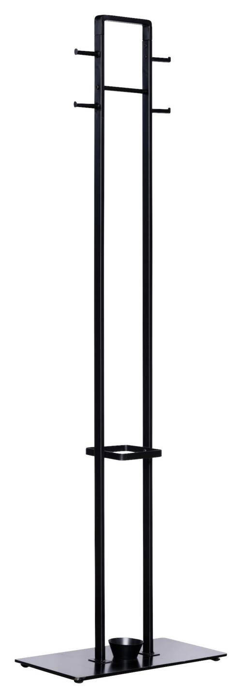 STOJAN DO ŠATNY - černá, Design, kov (56/180/28cm) - Xora