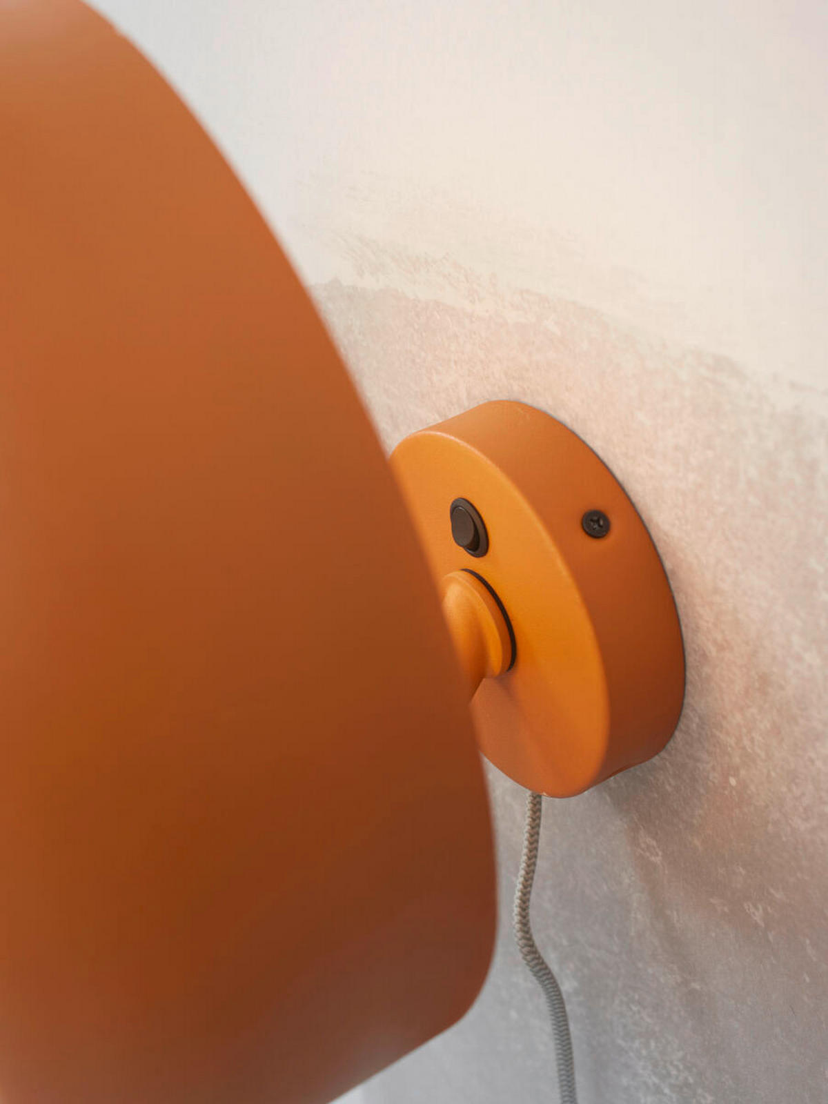 WANDLEUCHTE - Orange, Trend, Metall (25/25/18cm) - It's about Romi