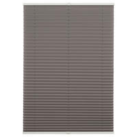 PLISSEE  halbtransparent   100/130 cm   - Hellgrau, Basics, Textil (100/130cm) - Homeware