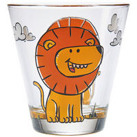 KINDERGLAS 215 ml  - Transparent/Gelb, Trend, Glas (215ml) - Leonardo