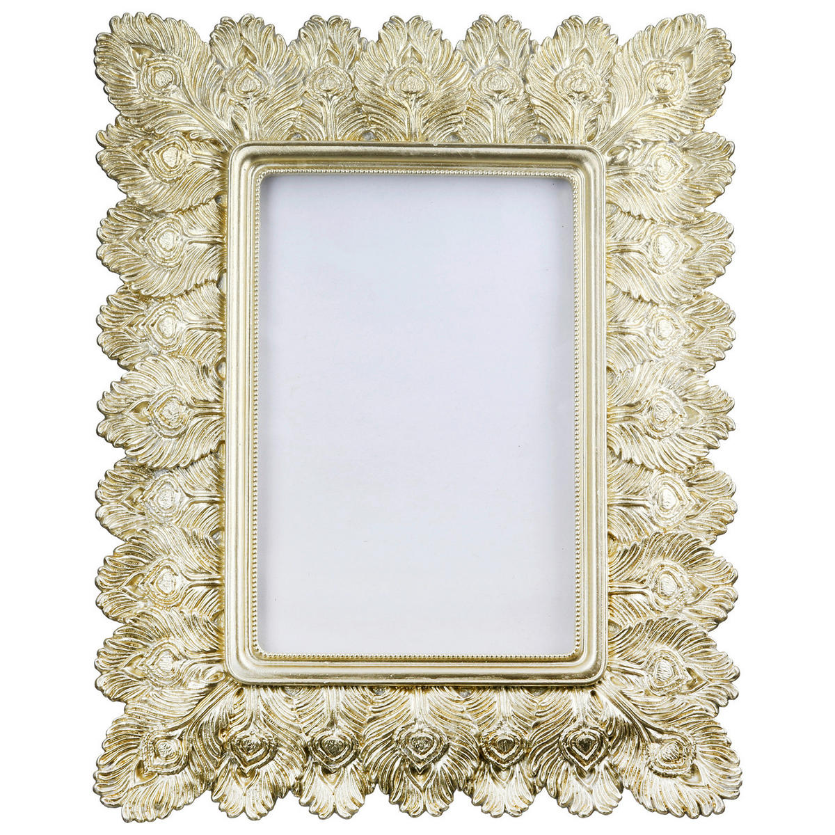 FOTORAHMEN Goldfarben  - Goldfarben, Basics, Kunststoff (19/23/2cm)