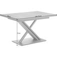 ESSTISCH in Holz, Metall, Holzwerkstoff 130-178/90/75 cm - Eichefarben, KONVENTIONELL, Holz/Holzwerkstoff (130-178/90/75cm) - Moderano